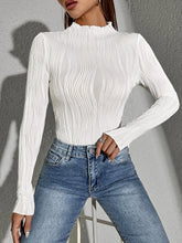 Solid Lettuce Trim Tee